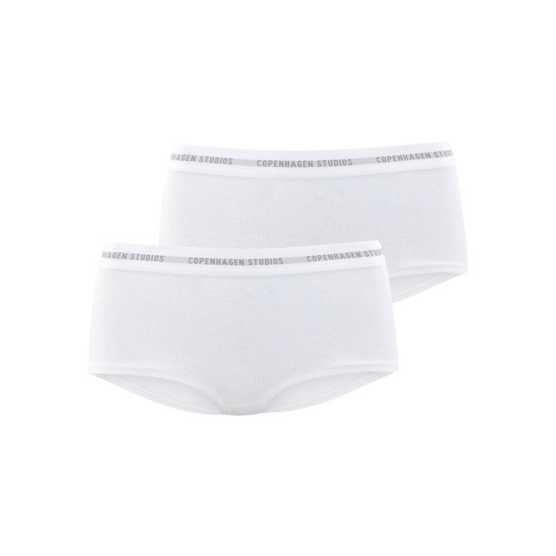 COPENHAGEN STUDIOS Panty Damen weiß Gr.S (36) von COPENHAGEN STUDIOS