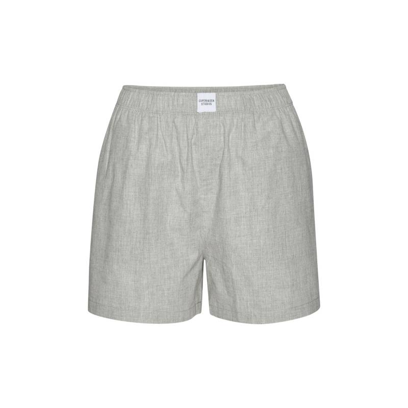 COPENHAGEN STUDIOS Pyjamashorts Damen grau Gr.38 von COPENHAGEN STUDIOS