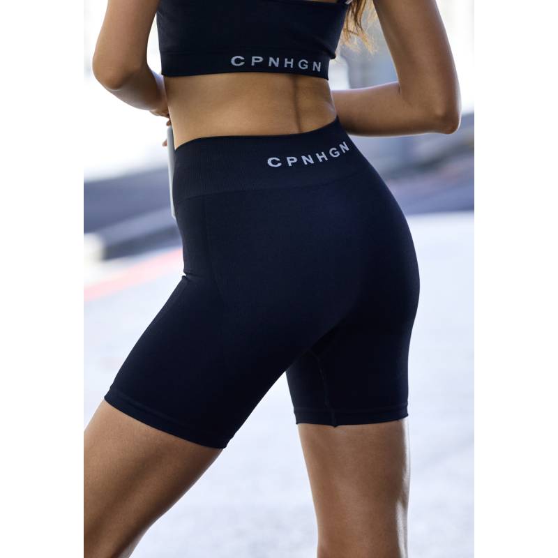 COPENHAGEN STUDIOS Seamless Shorts Damen schwarz Gr.S (36/38) von COPENHAGEN STUDIOS