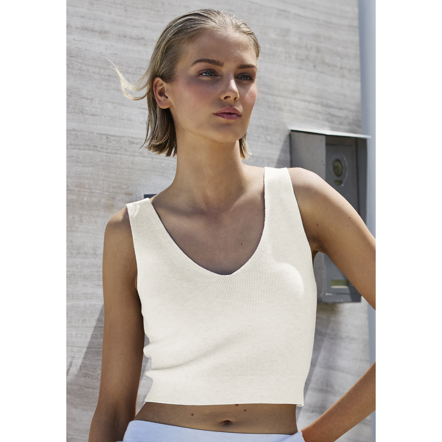 COPENHAGEN STUDIOS Stricktop Damen creme Gr.36/38 COPENHAGEN STUDIOS Stricktop Damen creme Gr.36/38 von COPENHAGEN STUDIOS