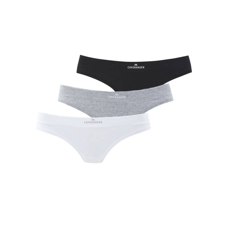 COPENHAGEN STUDIOS String Damen schwarz, weiß, grau meliert Gr.M (38) von COPENHAGEN STUDIOS