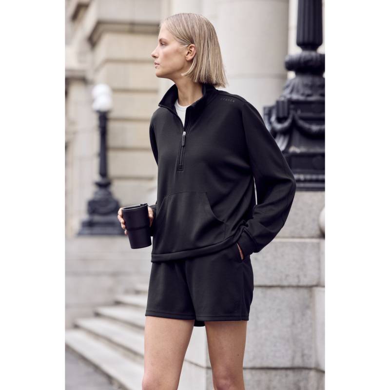 COPENHAGEN STUDIOS Sweatshirt Damen schwarz Gr.40/42 von COPENHAGEN STUDIOS