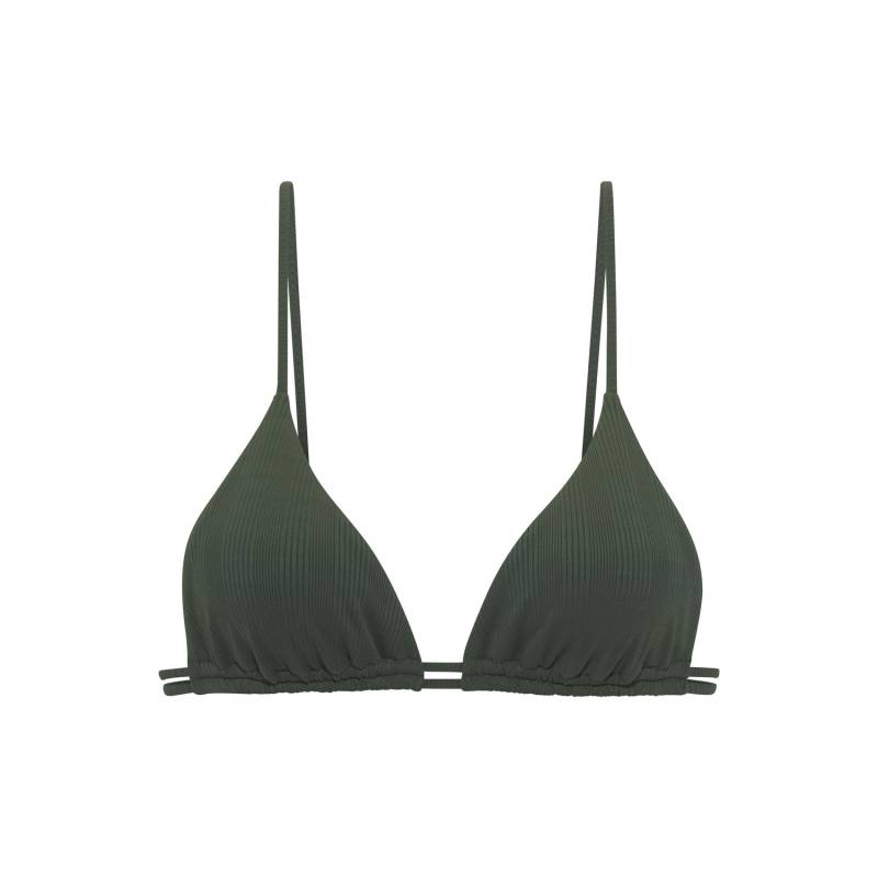 COPENHAGEN STUDIOS Triangel-Bikini-Top Damen dunkelgrün Gr.42 Cup C/D von COPENHAGEN STUDIOS