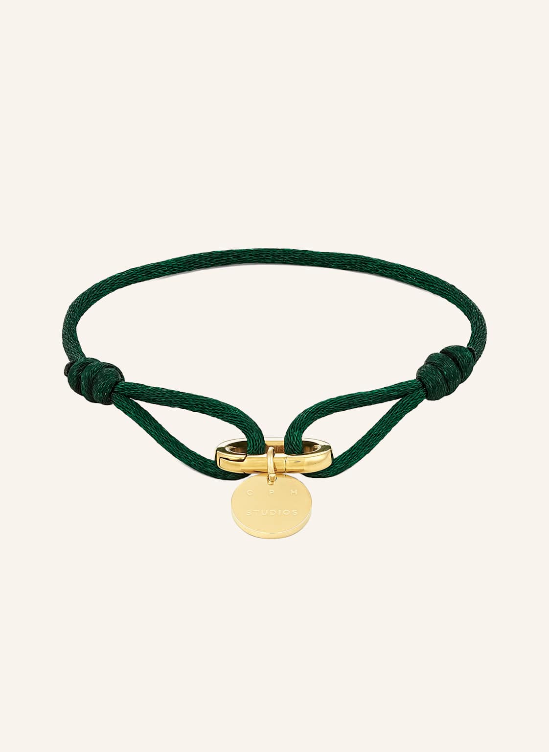 Copenhagen Studios Armband  Aus  Edelstahl gruen von COPENHAGEN STUDIOS