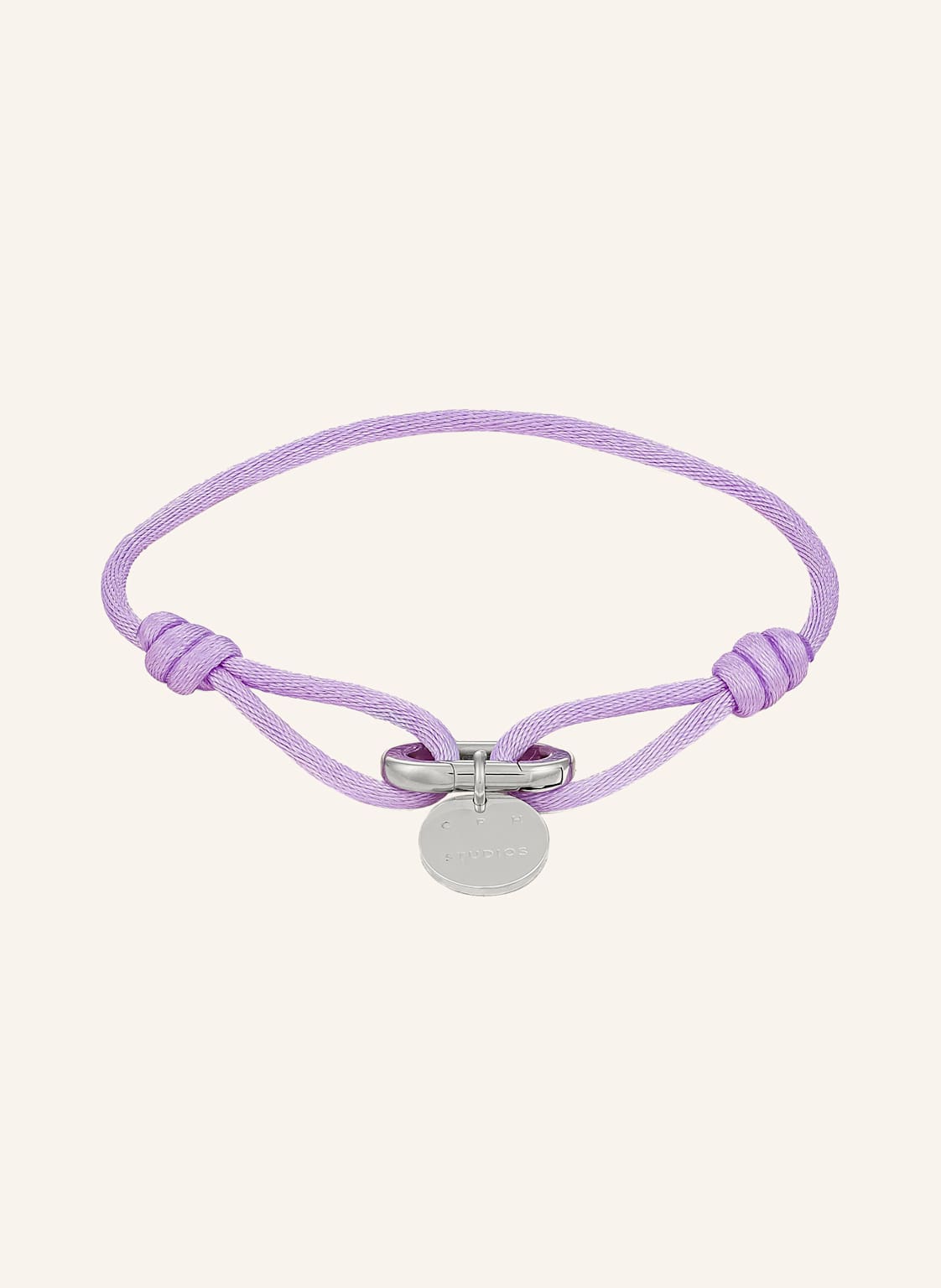 Copenhagen Studios Armband  Aus  Edelstahl lila von COPENHAGEN STUDIOS