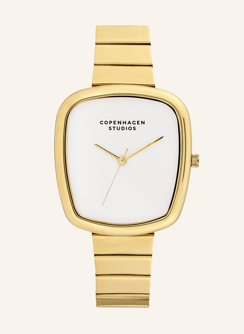 Copenhagen Studios Armbanduhr  Aus  Edelstahl gold von COPENHAGEN STUDIOS