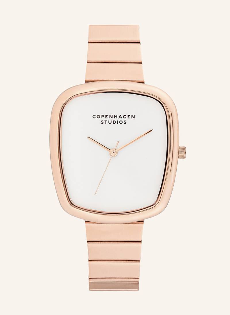 Copenhagen Studios Armbanduhr  Aus  Edelstahl rosegold von COPENHAGEN STUDIOS