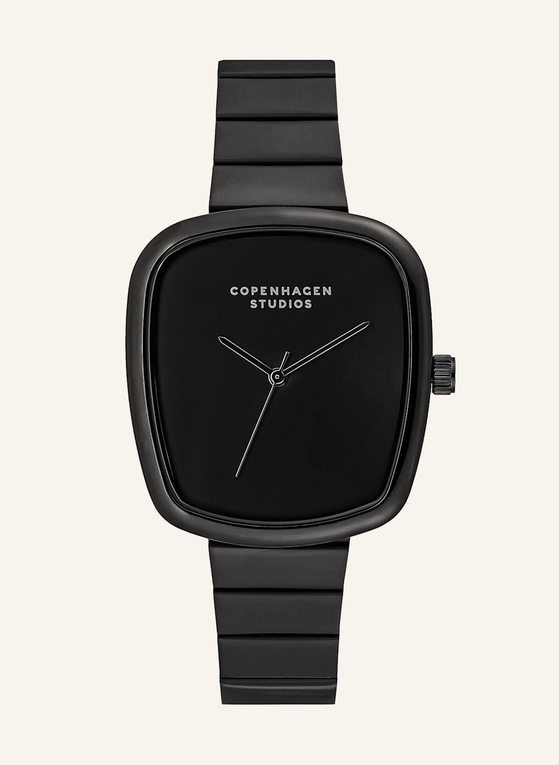 Copenhagen Studios Armbanduhr  Aus  Edelstahl schwarz von COPENHAGEN STUDIOS