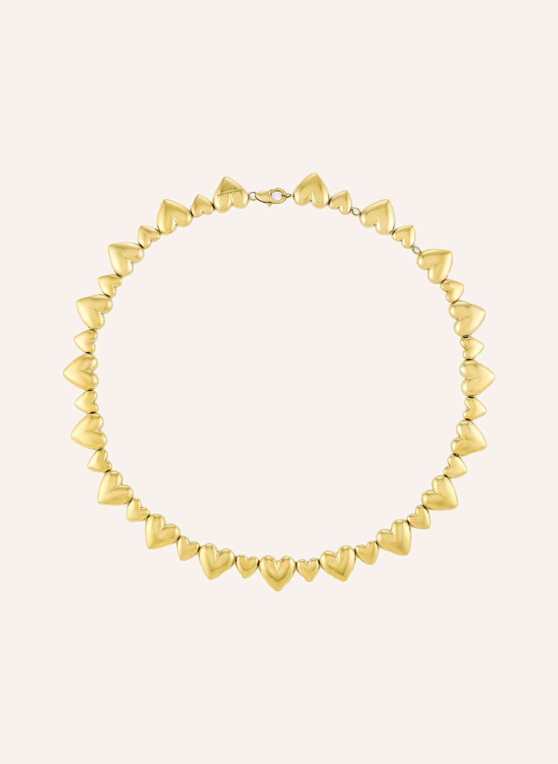 Copenhagen Studios Halskette  Aus  Edelstahl gold von COPENHAGEN STUDIOS