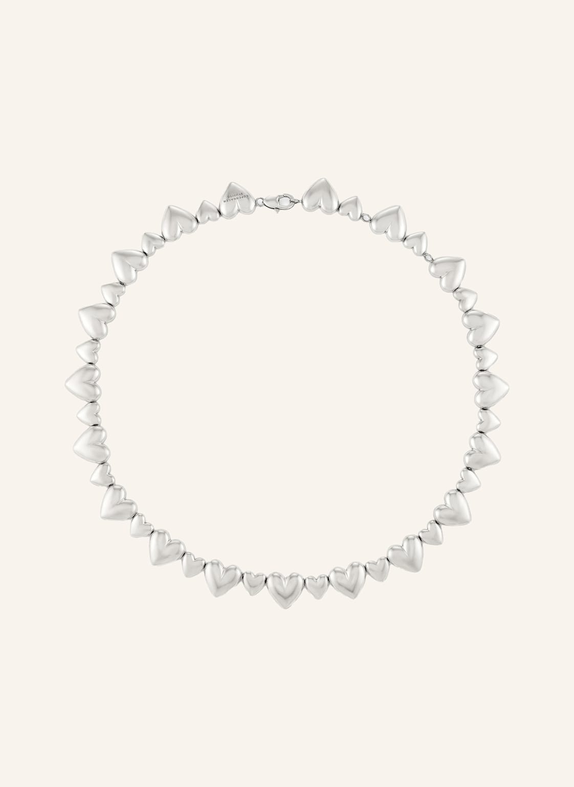 Copenhagen Studios Halskette  Aus  Edelstahl silber von COPENHAGEN STUDIOS