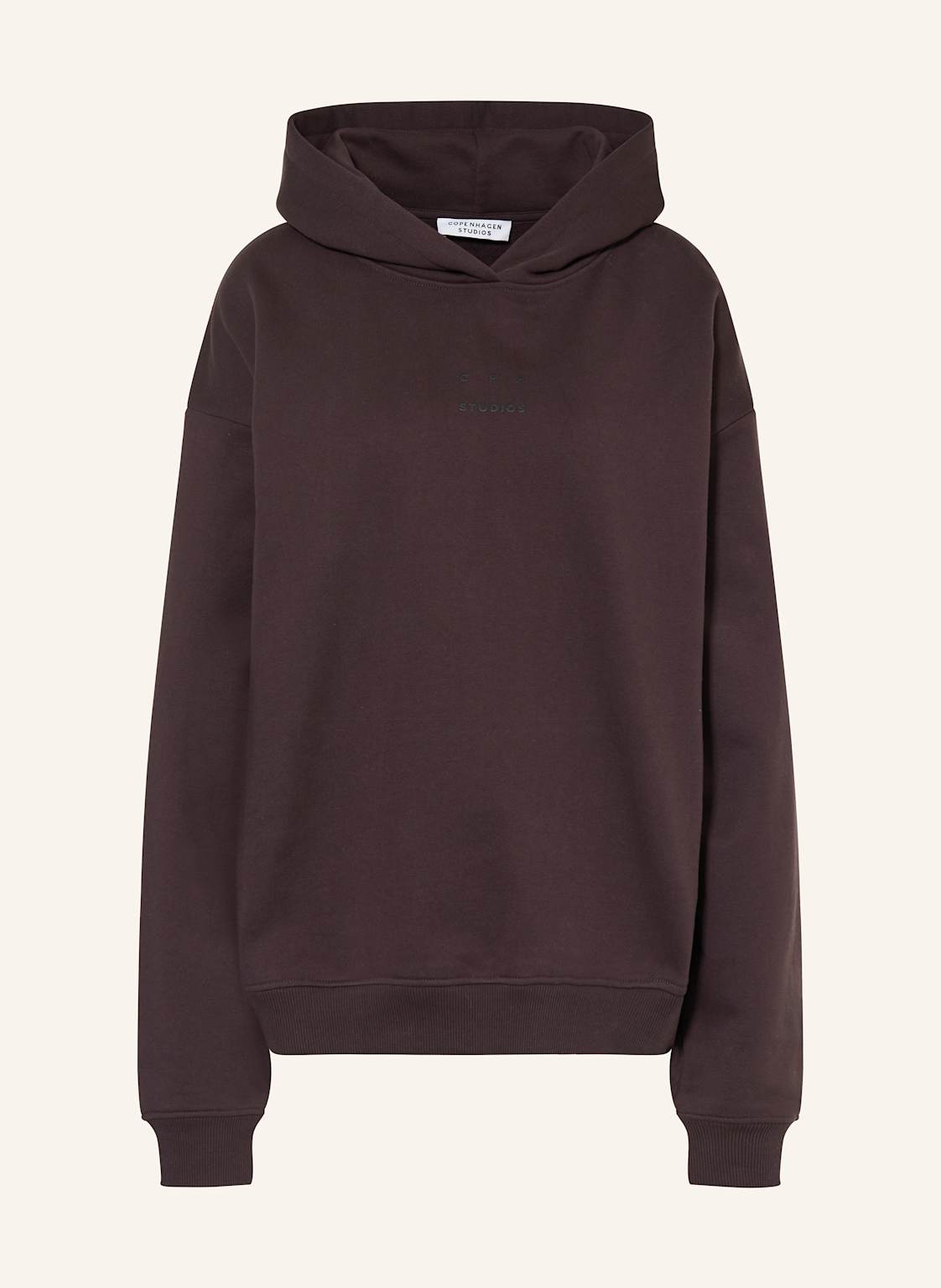 Copenhagen Studios Hoodie Cph 7 rot von COPENHAGEN STUDIOS