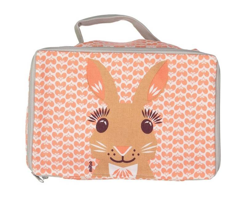 COQ EN PATE Kinderkoffer Kleiner Koffer Tasche aus Baumwolle Größe: 24 x 16,5 x 10 cm von COQ EN PATE