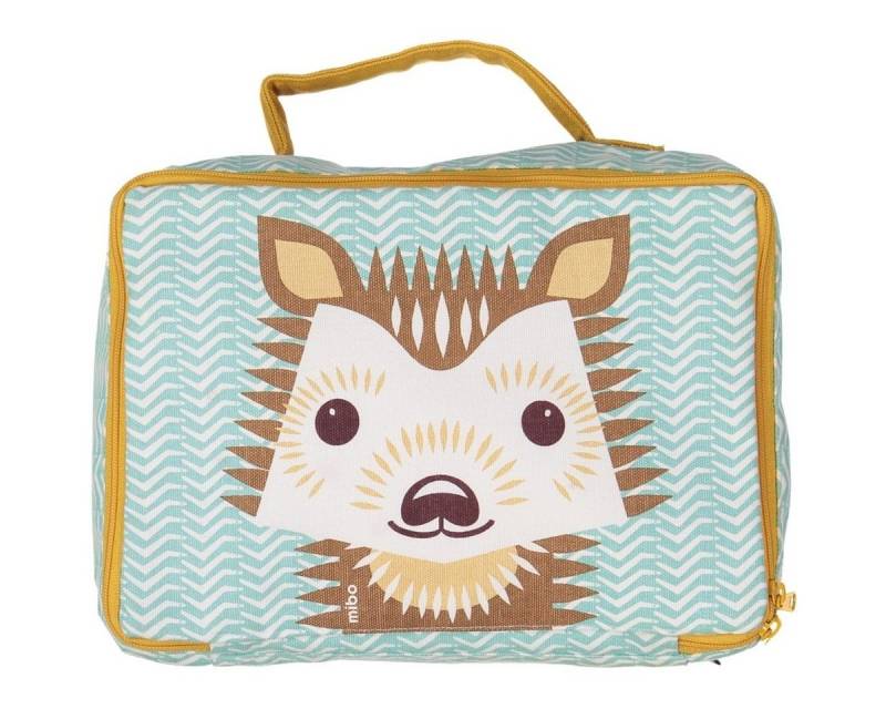 COQ EN PATE Kinderkoffer Kleiner Koffer Tasche aus Baumwolle Größe: 24 x 16,5 x 10 cm von COQ EN PATE