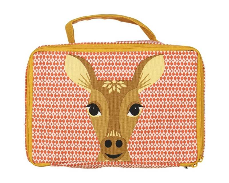 COQ EN PATE Kinderkoffer Kleiner Koffer Tasche aus Baumwolle Größe: 24 x 16,5 x 10 cm von COQ EN PATE