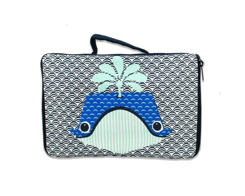 COQ EN PATE Kinderkoffer Kleiner Koffer Tasche aus Baumwolle Größe: 24 x 16,5 x 10 cm von COQ EN PATE