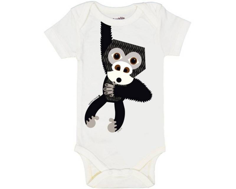 COQ EN PATE Kurzarmbody Body kurzarm 9-12 Monate 74 cm farbenfroh mit Tiermotiven von COQ EN PATE