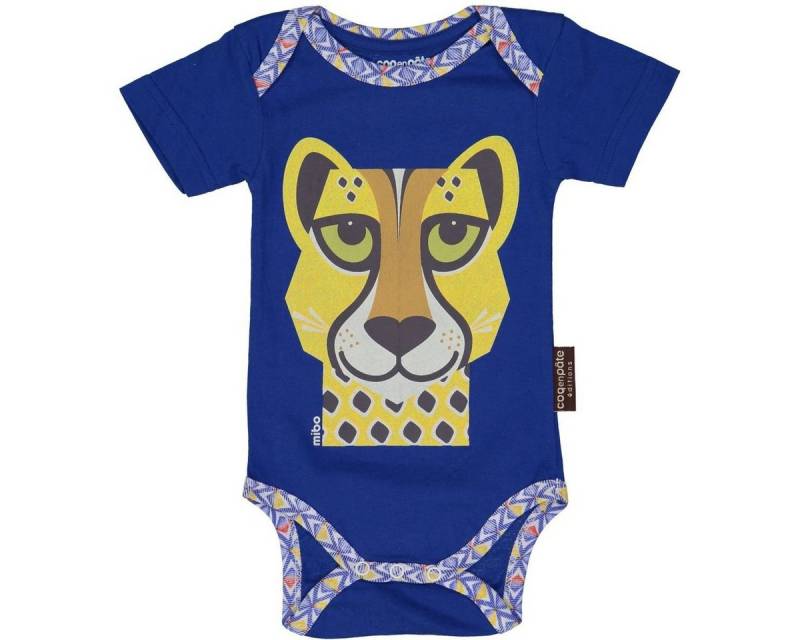 COQ EN PATE Kurzarmbody Body kurzarm 9-12 Monate 74 cm farbenfroh mit Tiermotiven von COQ EN PATE