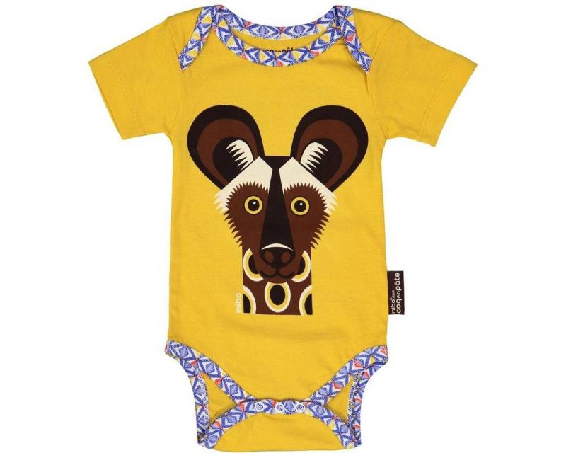 COQ EN PATE Kurzarmbody Body kurzarm 9-12 Monate 74 cm farbenfroh mit Tiermotiven von COQ EN PATE