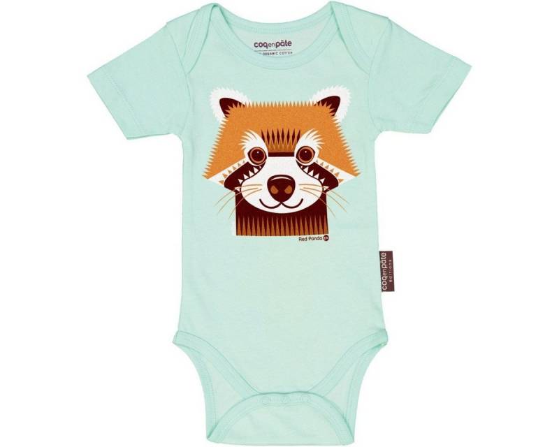 COQ EN PATE Kurzarmbody Body kurzarm 9-12 Monate 74 cm farbenfroh mit Tiermotiven von COQ EN PATE