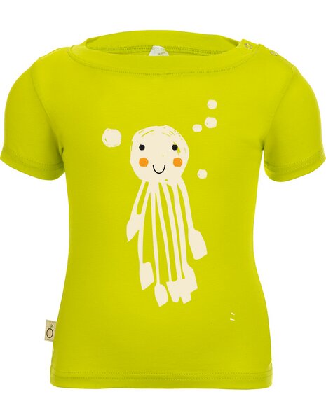 CORA happywear Alex Baby T-Shirt aus umweltfreundliche Eukalyptus Faser| Oktopus von CORA happywear