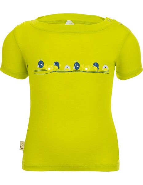 CORA happywear Alex Baby T-Shirt aus umweltfreundliche Eukalyptus Faser| Vögel von CORA happywear