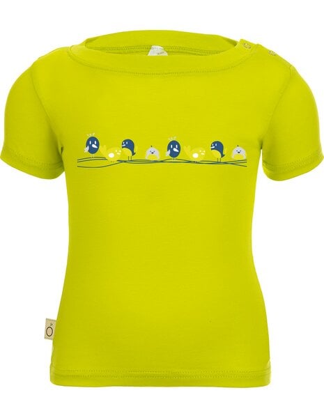 CORA happywear Alex Baby T-Shirt aus umweltfreundliche Eukalyptus Faser| Vögel von CORA happywear