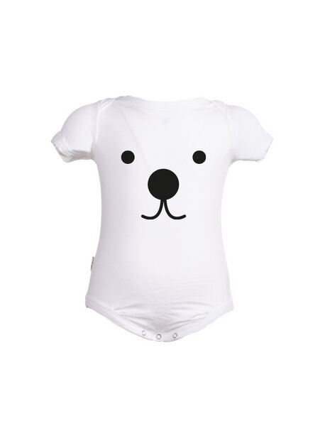 CORA happywear Baby Body aus Eukalyptus Faser "Cora" | Augen von CORA happywear