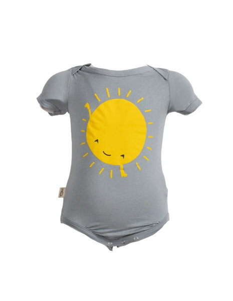 CORA happywear Baby Body aus Eukalyptus Faser "Cora" | Sonne von CORA happywear