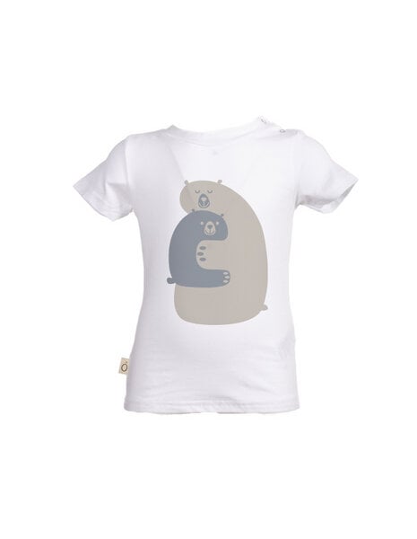 CORA happywear Baby T-Shirt aus Eukalyptus Faser "Alex" | Bären von CORA happywear