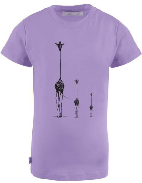 CORA happywear Ben nachhaltiges T-Shirt für Kinder aus Eukalyptusfaser | Giraffe von CORA happywear