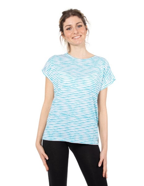 CORA happywear Damen T-Shirt aus Eukalyptus Faser "Laura" | gestreiftes Muster von CORA happywear