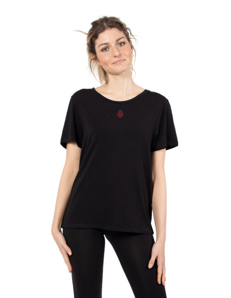 CORA happywear Damen T-Shirt aus Eukalyptus Faser "Nora" | Marienkäfer von CORA happywear