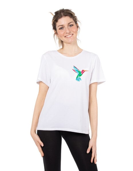 CORA happywear Damen T-Shirt aus Eukalyptus "Nora" | Kolibri von CORA happywear