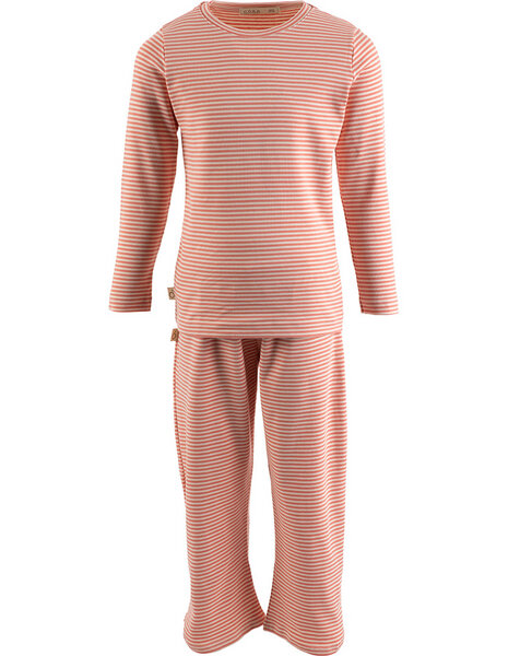 CORA happywear Kinder Schlafanzug aus Bio-Baumwolle "Chris" | Gestreift von CORA happywear