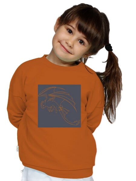 CORA happywear Kinder Sweater aus Bio-Baumwolle "Suli" | Drache von CORA happywear