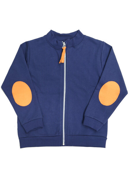 CORA happywear Kinder Sweater aus Bio-Baumwolle "Uriel" blau von CORA happywear
