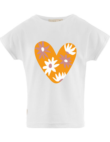 CORA happywear Kinder T-Shirt LAURA in nachhaltiger Eukalyptusfaser von CORA happywear