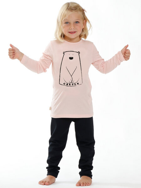 CORA happywear Kinder T-Shirt aus Eukalyptus Faser "Aura" | Bär von CORA happywear