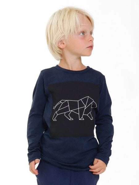 CORA happywear Kinder T-Shirt aus Eukalyptus Faser "Aura" | Löwe von CORA happywear