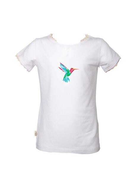 CORA happywear Kinder T-Shirt aus Eukalyptus Faser "Fiona" | Kolibri von CORA happywear