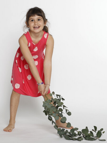 CORA happywear Mädchen Kleid aus Eukalyptus Faser "Romy" von CORA happywear