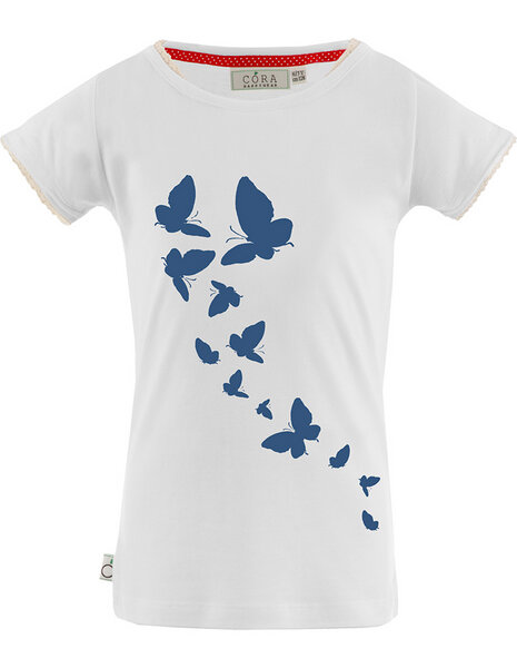 CORA happywear Nachhaltiges Kinder T-Shirt FIONA aus Eukalyptusfaser von CORA happywear