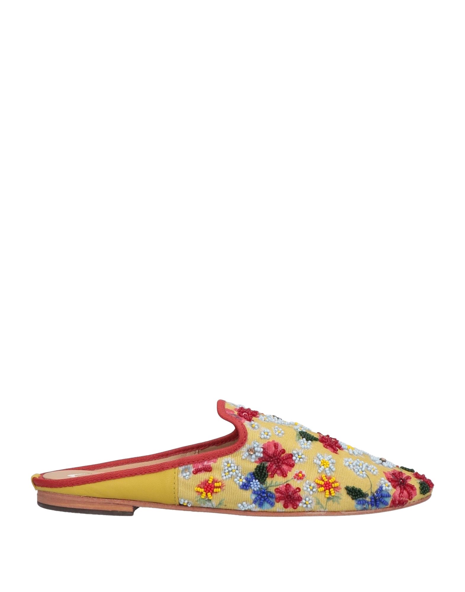 CORAL BLUE Mules & Clogs Damen Gelb von CORAL BLUE