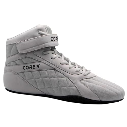 CORE Bodybuilding Schuhe Kniebeugen Schuhe Herren Damen Gewichtheben Schuhe für Powerlifting, Kreuzheben & Gym Training Rutschfeste Flache Sohle Gewichtheben Schuhe Kreuzheben Schuhe mit von CORE