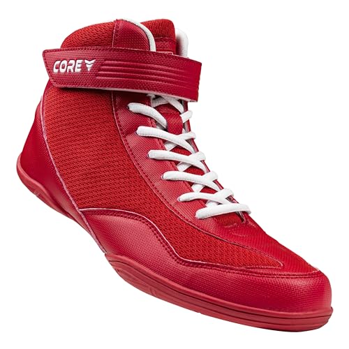 CORE Ringerschuhe für Herren, Damen und Kinder, Rot, 37 EU von CORE