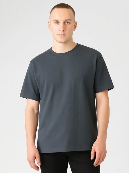 COREBASE T-Shirt "BoxFit" aus 100% Bio-Baumwolle von COREBASE