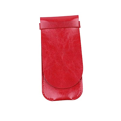 CORHAD Federmäppchen 1stk Stiftebeutel Stiftetui Samt Vintage Schutz Federtasche Mit Kordelzug -Organizer Stifthülle Aus Leder Mini-stifttasche Stiftetui Leder Jahrgang Makeup Tasche von CORHAD