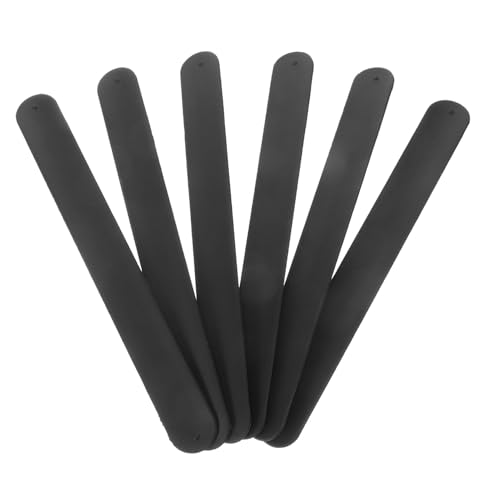 CORHAD 12 Stück Teiliges Silikon Slap Armbänder DIY Armbänder zum Gestalten Flexible und Bequeme Handgelenkschoner für Kreative Partygeschenke und Persönliche Accessoires von CORHAD
