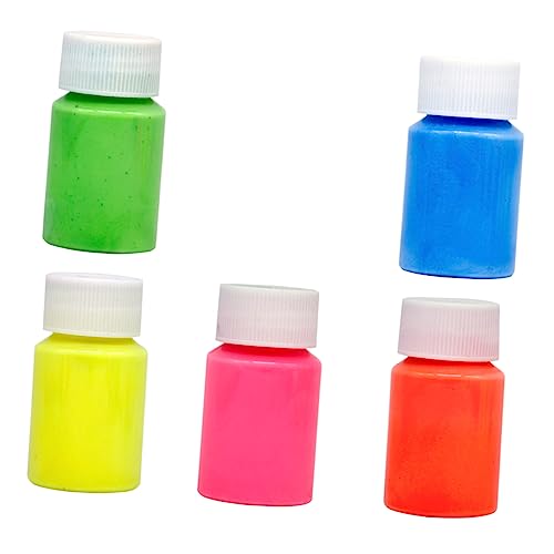 CORHAD 15 G Leuchtende Dunkle Farbe Zeichenpigment Fluoreszierende Farbe Für Kunst Neon-leuchtpigment-set von CORHAD