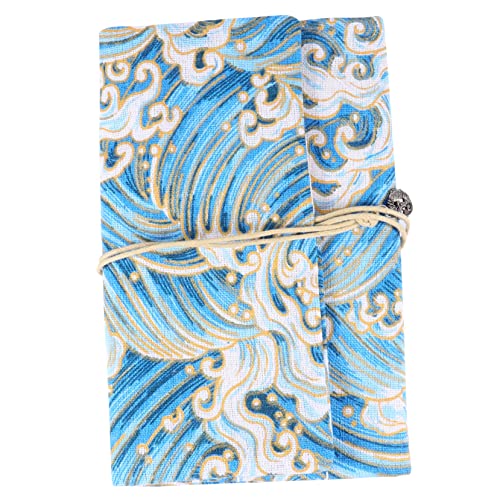 CORHAD 1stk Mäppchen Schreibwarenetui Bleistiftbeutel Bemalen Bleistift-Organizer-Tasche Rollende Bleistifttasche Farbstift-Organizer Künstler Bleistift Tasche Für Zeichenstifte Segeltuch von CORHAD